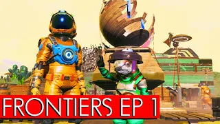 No Man's Sky Frontiers Gameplay 2021 Episode 1: Getting Started and Finding a Settlement
