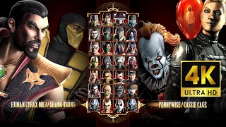 Игра за Cyrax MK3 Human & Shang Tsung MK2 в Mortal Kombat Komplete Edition на PC Expert в 4K