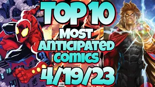 Top 10 Most Anticipated NEW Comic Books For 4/19/23