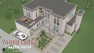 YOUNG LADY’S PASTEL HOUSE | The Sims Freeplay | House Tour | Floor Plans | Simspirational Designs