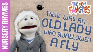 There Was an Old Lady Who Swallowed a Fly | Nursery Rhymes for Kids | The New Fangles Puppet Band