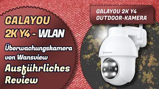 GALAYOU 2K Y4 WLAN-Überwachungskamera von Wansview. Ausgiebiges Review
