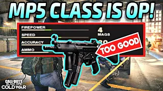 *NEW* BEST MP5 CLASS SETUP in BLACK OPS COLD WAR BETA | SUPER OVERPOWERED and THE BEST SMG?!