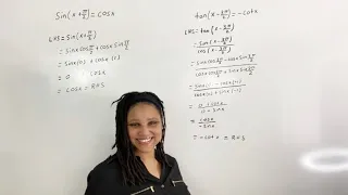 How to Verify Trig Identities Using the Sum and Difference Formulas (MathAngel369)