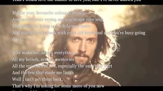 Jason Mraz - I Never Knew You [with scrolling lyrics]