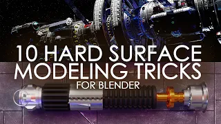 10 Hard surface tricks for Blender