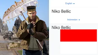 Niko (GTA IV) in Different Languages Meme