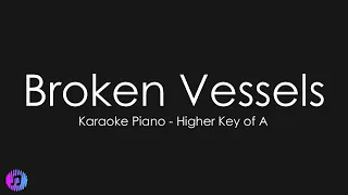 Broken Vessels (Amazing Grace) - Hillsong Worship | Piano Karaoke [Higher Key of A]
