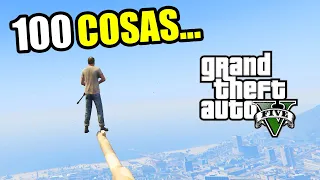 100 COSAS QUE HICISTE EN GTA 5