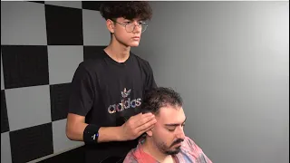 💈 Young And Talented Barber Massage | Head Massage | Face Massage | Body Massage