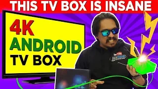 Insane 🔥🔥 4K android tv box | Convert Normal tv to smart TV - A95X Max