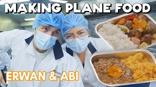How Airplane Food is Made with Erwan and Abi Marquez