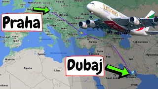 Jak dlouho trvá let do Dubaje? Jak dlouho se letí Praha–Dubaj s Emirates & Doba a délka letu