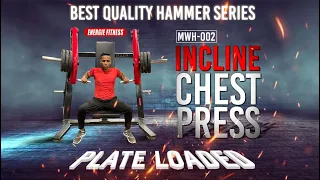 Imported & Heavy Duty Hammer Series Chest Press MWH 002 By Energie Fitness