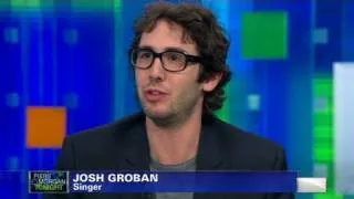 Josh Groban on why he doesn't do drugs