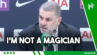 I'M NOT A MAGICIAN! | Ange Postecoglou | Tottenham 1- 2 Wolves