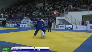 66 kg Меркулов А Блимготов Б 28 03 2016 Т2 ПЕРВЕНСТВО РОССИИ ДО 23, НАЛЬЧИК 2016