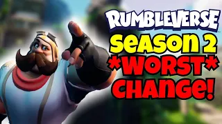 The *WORST* Change In Rumbleverse Season 2!