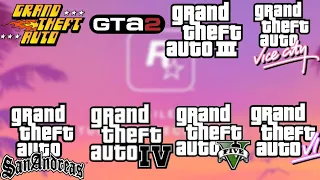 ВСЕ ТРЕЙЛЕРЫ ГТА 1-6! ALL TRAILERS GTA 1-6!