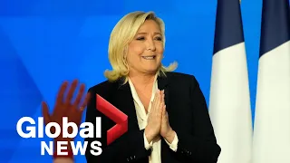 French election: Le Pen pledges to keep fighting Macron following defeat