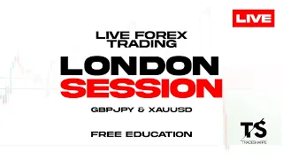 🔴 LIVE FOREX TRADING GBPJPY & GOLD - FRIDAY MAY 5