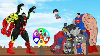 Rescue SUPER HEROES SPIDERMAN & BLACK PANTHER 2, SUPERMAN : Returning from the Dead SECRET - FUNNY