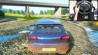 Porsche Macan Turbo - Forza Horizon 4 | Logitech g29 gameplay