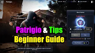 Black Desert Mobile Patrigio & Tips Beginner Guide