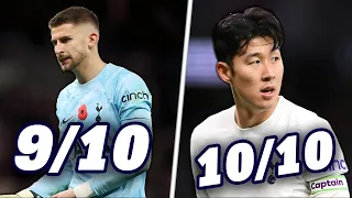 SONNY DENIES ARSENAL THE TITLE! Tottenham 0-2 Man City [PLAYER RATINGS]