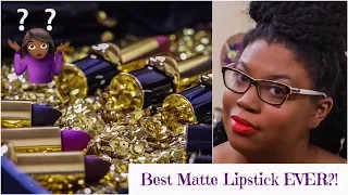Best Matte Lipstick EVER??!! - Pat Mcgrath Mattetrance First impression and Lip Swatch/ WOC Friendly