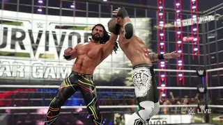 Seth Rollins Curb Stomps Edge - WWE 2K23 #shorts