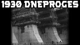 1930. Construction of the Largest Soviet Hydropower Plant — DneproGES