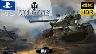 Title: (PS5)World of Tanks | #MMO #Gameplay 4K #HDR  2160p60 #UHD 60fps #gaming