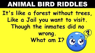 Animal Riddles| Bird Riddles | Animal Riddles in English| Riddles on Animals| Riddles about Animals