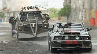 Сбросишь надгробие по моей команде.Смертельная гонка  Death Race (2008) Фрагмент