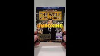 The Wolf Of Wall Street Blu Ray Unboxing