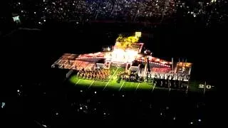 Super Bowl 46 Halftime Show Intro - Madonna Vogue LIVE