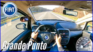 2006 Fiat Grande Punto [1.2 | 65HP] - POV Autobahn Top Speed Drive