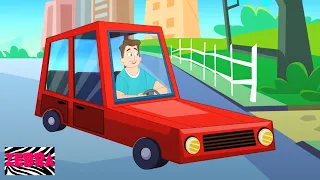 Daddy's Red Car | Car Song | Nursery Rhymes and Baby Songs For Kids | Children Song with Kids Tv
