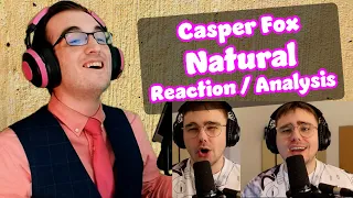 The RANGE is UNREAL!! | Natural - Casper Fox | Acapella Reaction/Analysis