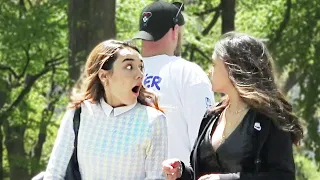 Juicy WET FART Prank in New York! Daddy Makes a WISH!!