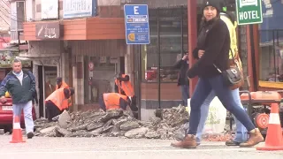 Municipalidad inicia ejecución de arreglos de veredas en Ancud