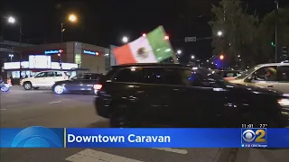 Mexican Independence Day Car Caravans Pack City Streets For Second Night