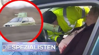 Unfall mit selbstgebautem Panzer! Frau fast vom Panzer-Rohr aufgespießt | Die Spezialisten | SAT.1