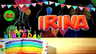 Irina Happy Birthday Song | Today Is Your BIRTHDAY 🥳 🎂 (Irina Official video)