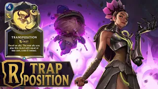 Trap-Position ! - Teemo & Caitlyn Transposition Combo Deck - Legends of Runeterra A Curious Journey