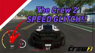 The Crew 2 unlimited Speed glitch