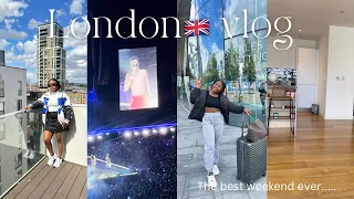 LONDON VLOG 🤍| Wizkid live at Tottenham Stadium | AIRBNB ApartmentTour| The best weekend yet ....