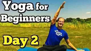 Day 2 - Hip & Hamstring Stretch (7 Day Beginner Yoga Challenge) Sean Vigue Fitness