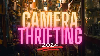 CAMERA THRIFTING 2024 - Visiting TWO Of Connecticut's Largest INDOOR Flea/Antique Markets GoPro POV